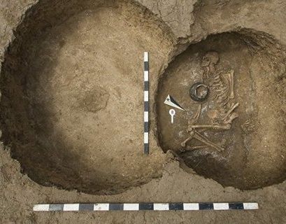 Могилы-катакомбы IV тысячелетия до н.э. откопали под Ростовом