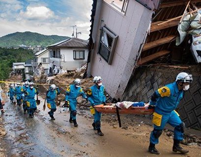 Смертельный тайфун прошел по Японии 