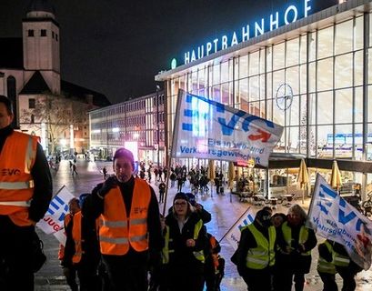 Забастовка железнодорожников может разрушить рождественские планы немцев