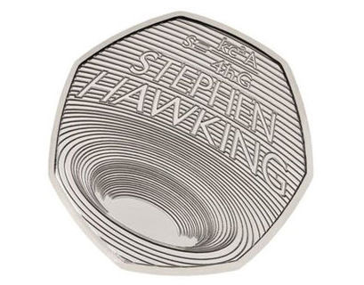 В честь Стивена Хокинга в Великобритании выпустили монету