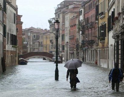 Вода в Венеции поднялась на 134 см