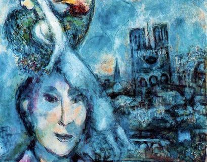Автопортрет Шагала выставили в галерее Уффици в знак солидарности с Нотр-Дамом