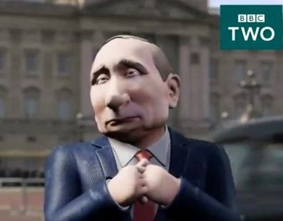 Шарж на Путина будет вести передачу на BBC