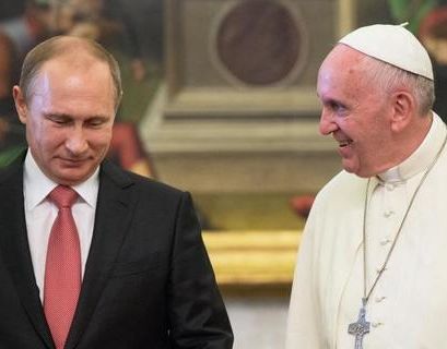Владимир Путин и Папа Римский пообщались наедине