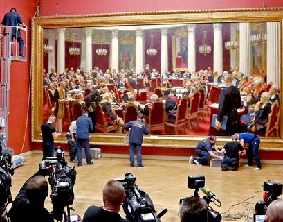 "Торжественное заседание" Репина в сентябре вернется в Русский музей