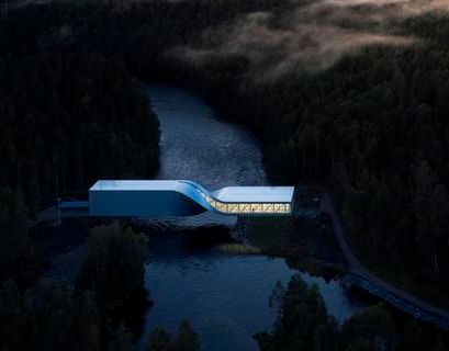 Музей в виде спирального моста открылся в Норвегии