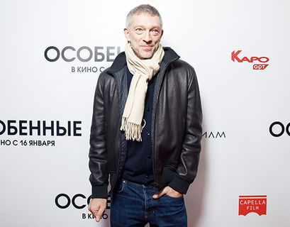 Венсан Кассель представил в Москве фильм "Особенные"