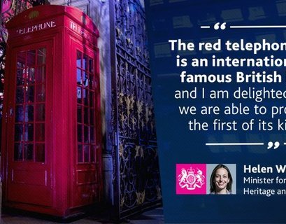В Великобритании взяли под защиту легендарные красные телефонные будки
